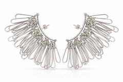 Fringed Clipped Earrings