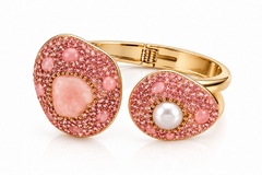 Rosé Crystalle Cuff