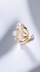 Pearl Finger Ring